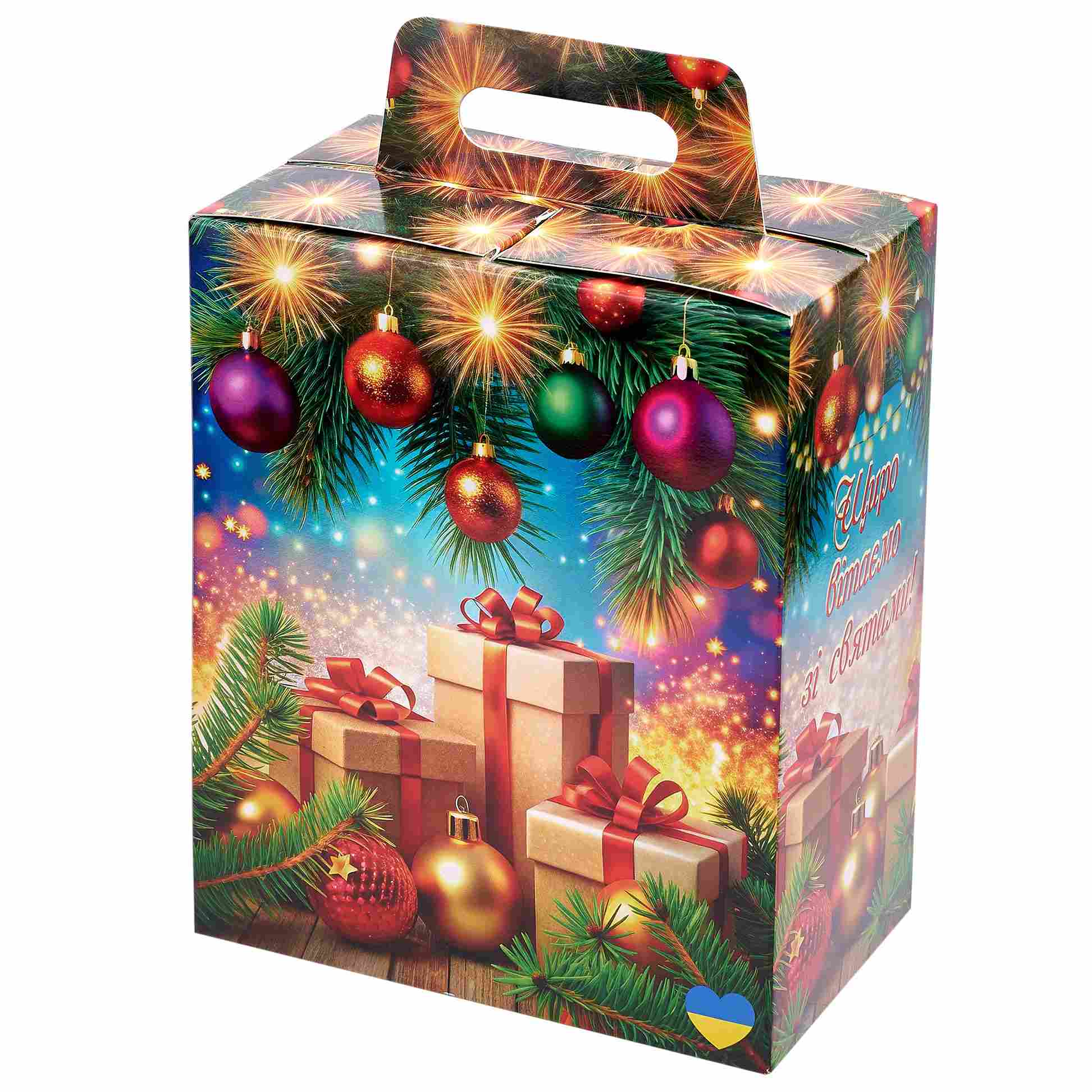 Солодкий новорічний подарунок №21, СВІТС ПЛЮС, 700 грам.